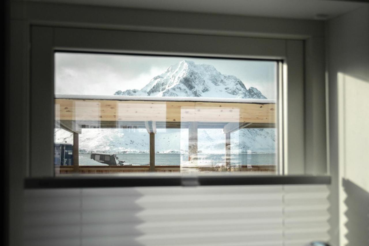 Gravdal  Brand New Nappstraumen Seaview Cabinヴィラ エクステリア 写真