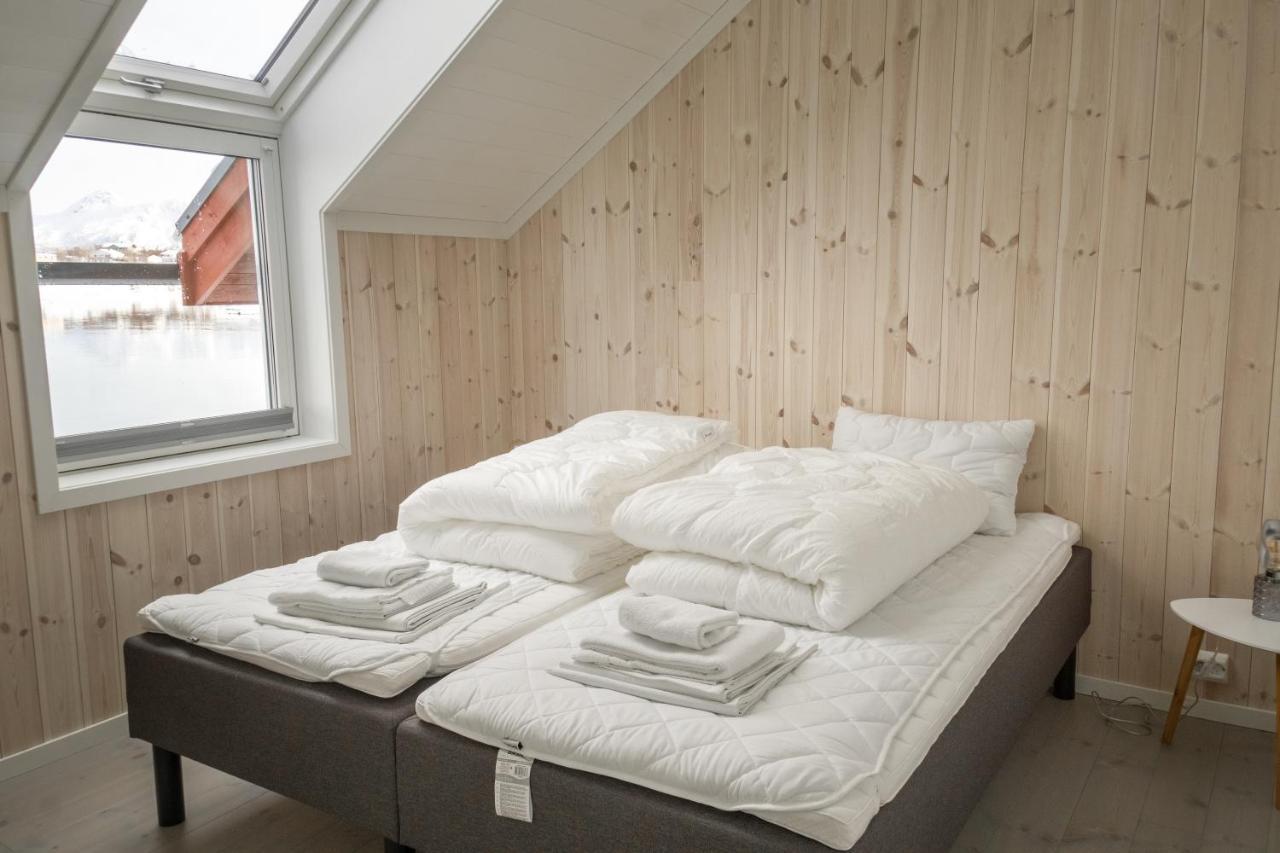 Gravdal  Brand New Nappstraumen Seaview Cabinヴィラ エクステリア 写真
